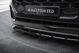 Maxton Design Front Splitter Audi SQ8 / Q8 S-Line Mk1 Facelift by Maxton Design AU-Q8-1F-SLINE-FD1G+FD1RG