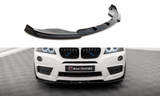Maxton Design Front Splitter BMW X3 M-Pack F25 by Maxton Design BM-X3-25-MPACK-FD2G