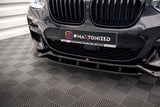 Maxton Design Front Splitter BMW X3 M40I G01 by Maxton Design BM-X3-01-M40-FD1G+FD1RG