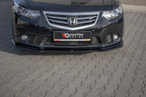 FRONT SPLITTER ACURA TSX CU2 FFACELIFT / HONDA ACCORD VIII (CU SERIES) FACELIFT by HONDA HO-AC-8F-FD1G