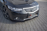 FRONT SPLITTER ACURA TSX CU2 FFACELIFT / HONDA ACCORD VIII (CU SERIES) FACELIFT by HONDA HO-AC-8F-FD1G