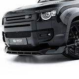 Maxton Design Front Splitter - Land Rover Defender MK4 by Maxton Design LR-DEF-4-FD1G+FD1RG