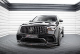 Maxton Design Front Splitter Mercedes-AMG GLC 63 SUV / Coupe X253 / C253 by Maxton Design ME-GLC-X253-63-FD1G+FD1RG