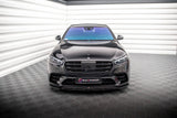 Maxton Design Front Splitter Mercedes-Benz S AMG-Line W223 by Maxton Design ME-S-223-AMGLINE-FD1G+FD1RG