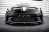 Maxton Design Front Splitter Porsche 911 992 GT3 by Maxton Design PO-911-992-GT3-FD1G