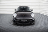 Maxton Design Front Splitter Porsche 911 Turbo 997 by Maxton Design PO-911-997-TURBO-FD1G+FD1RG