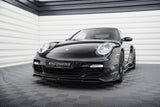 Maxton Design Front Splitter Porsche 911 Turbo 997 by Maxton Design PO-911-997-TURBO-FD1G+FD1RG