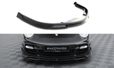 Maxton Design Front Splitter Porsche 911 Turbo 997 by Maxton Design PO-911-997-TURBO-FD1G+FD1RG
