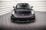 Maxton Design Front Splitter Porsche 911 Turbo S 992 by Maxton Design PO-911-992-TURBO-S-FD1G