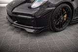 Maxton Design Front Splitter Porsche 911 Turbo S 992 by Maxton Design PO-911-992-TURBO-S-FD1G