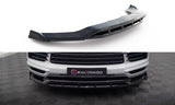 Maxton Design Front Splitter Porsche Cayenne Coupe Mk3 by Maxton Design PO-CAY-3-C-FD1G+FD1RG
