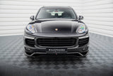 Maxton Design Front Splitter Porsche Cayenne Mk2 Facelift by Maxton Design PO-CAY-2F-FD1G+FD1RG