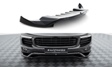 Maxton Design Front Splitter Porsche Cayenne Mk2 Facelift by Maxton Design PO-CAY-2F-FD1G+FD1RG