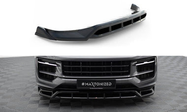 Maxton Design Front Splitter Porsche Cayenne Suv / Coupe Mk3 Facelift by Maxton Design PO-CAY-3F-FD1G+FD1RG