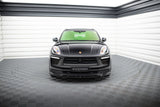 Maxton Design Front Splitter Porsche Macan GTS Mk1 Facelift 2 by Maxton Design PO-MA-1F-GTS-FD1G+FD1RG
