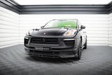 Maxton Design Front Splitter Porsche Macan GTS Mk1 Facelift 2 by Maxton Design PO-MA-1F-GTS-FD1G+FD1RG