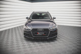 Maxton Design Front Splitter V.1 Audi A4 B9 by Maxton Design AU-A4-B9-FD1G