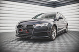 Maxton Design Front Splitter V.1 Audi A4 B9 by Maxton Design AU-A4-B9-FD1G