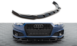 Maxton Design Front Splitter V.1 Audi S4 / A4 S-Line (Us My2019) by Maxton Design AU-A4-B9-COMP-FD1G