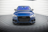 Maxton Design Front Splitter V.1 Audi S4 / A4 S-Line (Us My2019) by Maxton Design AU-A4-B9-COMP-FD1G