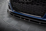 Maxton Design Front Splitter V.1 Audi S4 / A4 S-Line (Us My2019) by Maxton Design AU-A4-B9-COMP-FD1G