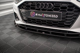 FRONT SPLITTER V.1 AUDI A4 S-LINE / S4 B9 FACELIFT by AUDI AU-A4-B9F-SLINE-FD1G