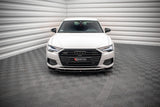 Maxton Design Front Splitter V.1 Audi A6 C8 by Maxton Design AU-A6-C8-FD1G