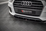 Maxton Design Front Splitter V.1 Audi Q3 S-Line 8U Facelift by Maxton Design AU-Q3-1F-SLINE-FD1G