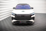 Maxton Design Front Splitter V.1 Audi Q4 E-Tron Sportback Mk1 by Maxton Design AU-Q4-ETRON-1-SB-FD1G