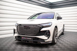 Maxton Design Front Splitter V.1 Audi Q4 E-Tron Sportback Mk1 by Maxton Design AU-Q4-ETRON-1-SB-FD1G