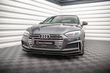 Maxton Design Front Splitter V.1 Audi S5 / A5 S-Line F5 Coupe / Sportback by Maxton Design AU-A5-2-SLINE-FD1G