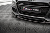 Maxton Design Front Splitter V.1 Audi TT S / S-Line 8S by Maxton Design AU-TT-3-SLINE-FD1G