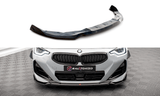 Maxton Design Front Splitter V.1 BMW 2 Coupe M-Pack / M240I G42 by Maxton Design BM-2-42-MPACK-FD1G