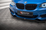 Maxton Design Front Splitter V.1 BMW 2 M-Pack F22 by Maxton Design BM-2-22-MPACK-FD1G