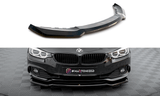 Maxton Design Front Splitter V.1 BMW 4 Coupe / Gran Coupe / Cabrio F32 / F36 / F33 by Maxton Design BM-4-F36-GC-FD1G