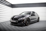 Maxton Design Front Splitter V.1 BMW 4 Coupe / Gran Coupe / Cabrio F32 / F36 / F33 by Maxton Design BM-4-F36-GC-FD1G