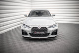 Maxton Design Front Splitter V.1 BMW 4 / I4 Gran Coupe M-Pack G26 by Maxton Design BM-4-G26-MPACK-GC-FD1G