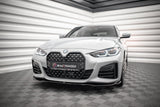 Maxton Design Front Splitter V.1 BMW 4 / I4 Gran Coupe M-Pack G26 by Maxton Design BM-4-G26-MPACK-GC-FD1G