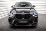 Maxton Design Front Splitter V.1 BMW X6 M F96 by Maxton Design BM-X6-F96-M-FD1G