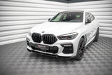 Maxton Design Front Splitter V.1 BMW X6 M-Pack G06 by Maxton Design BM-X6-06-MPACK-FD1G