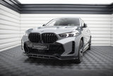 Maxton Design Front Splitter V.1 BMW X6 M-Pack G06 Facelift by Maxton Design BM-X6-G06F-MPACK-FD1G+FD1RG