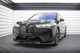 Maxton Design Front Splitter V.1 BMW Ix Sport / M60 by Maxton Design BM-IX-1-MPACK-FD1G