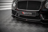 FRONT SPLITTER V.1 BENTLEY CONTINENTAL GT V8 S MK2 by BENTLEY BE-CO-GT-1F-FD1G