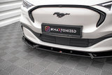 Maxton Design Front Splitter V.1 Ford Mustang Mach-E Mk1 by Maxton Design FO-MU-MACHE-1-FD1G