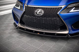 Maxton Design Front Splitter V.1 Lexus Gs F Mk4 Facelift by Maxton Design LE-GSF-4F-FD1G