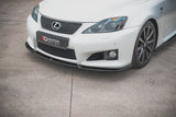 FRONT SPLITTER V.1 LEXUS IS F MK2 by LEXUS LE-ISF-2-FD1G
