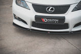Maxton Design Front Splitter V.1 Lexus Is F Mk2 by Maxton Design LE-ISF-2-FD1G