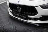 Front Splitter V.1 Maserati Ghibli Mk3 Facelift by MASERATI MA-GH-1F-FD1G