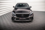 Maxton Design Front Splitter V.1 Mercedes-Benz C AMG Line / Coupe W205 / C205 Facelift by Maxton Design ME-C-205F-AMGLINE-C-FD1G