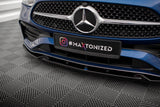 Maxton Design Front Splitter V.1 Mercedes-Benz C AMG-Line W206 by Maxton Design ME-C-206-AMGLINE-K-FD1G